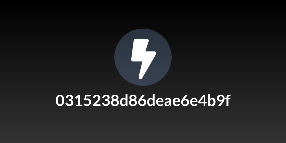 0315238d86deae6e4b9f