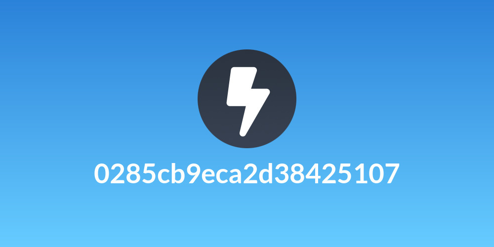 0285cb9eca2d38425107