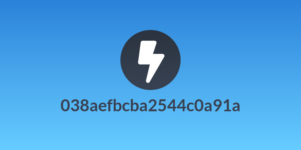 038aefbcba2544c0a91a