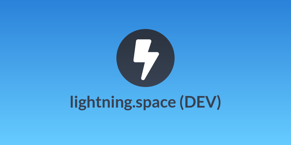lightning.space (DEV)