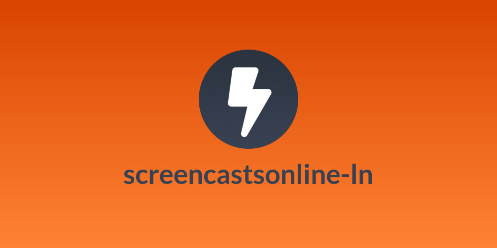 screencastsonline-ln