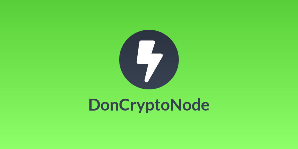 DonCryptoNode