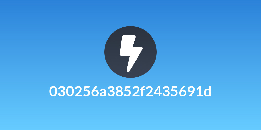 030256a3852f2435691d