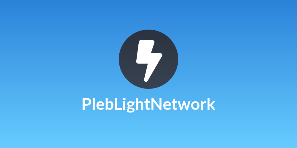 PlebLightNetwork