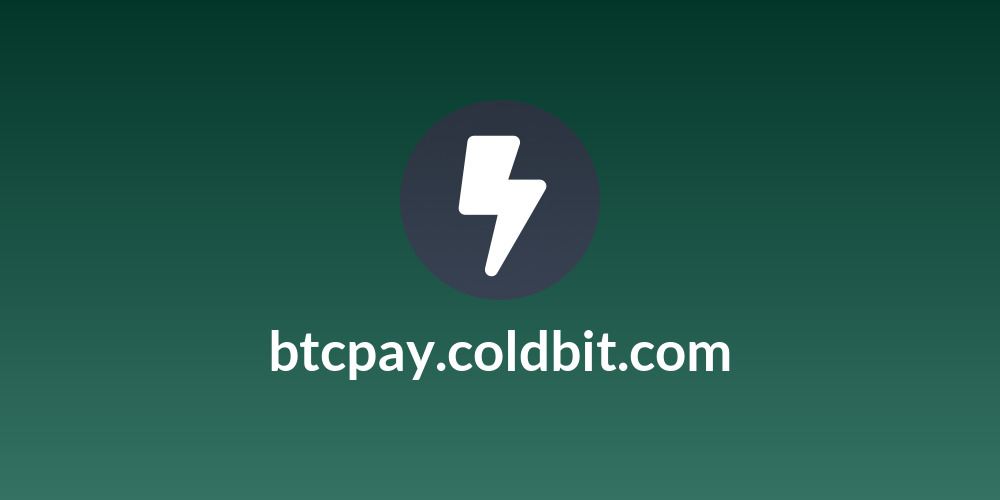 btcpay.coldbit.com