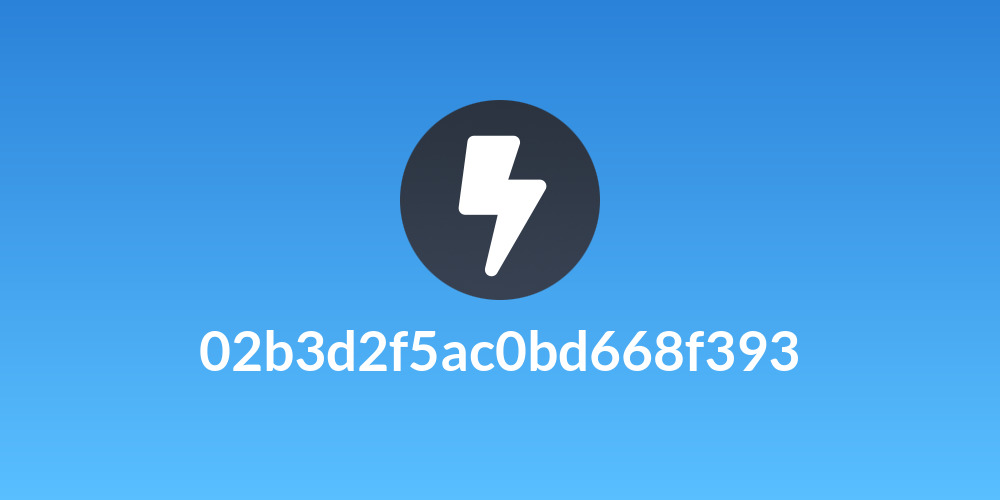 02b3d2f5ac0bd668f393