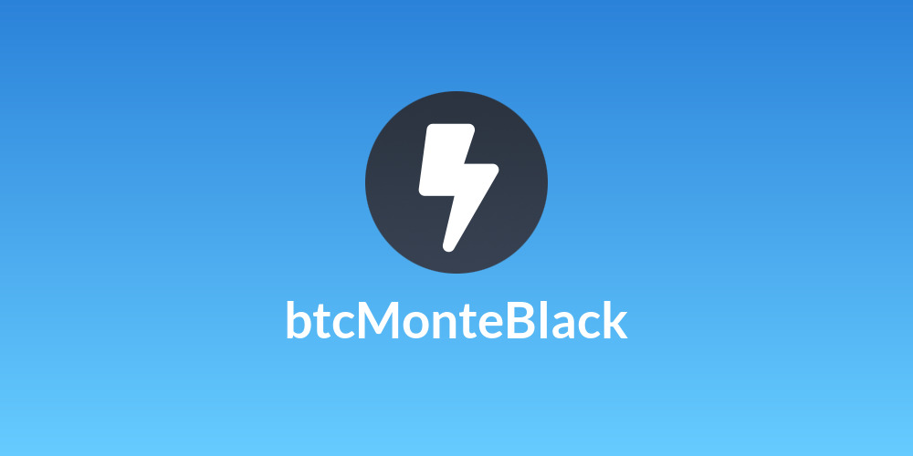 btcMonteBlack