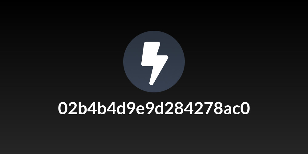 02b4b4d9e9d284278ac0