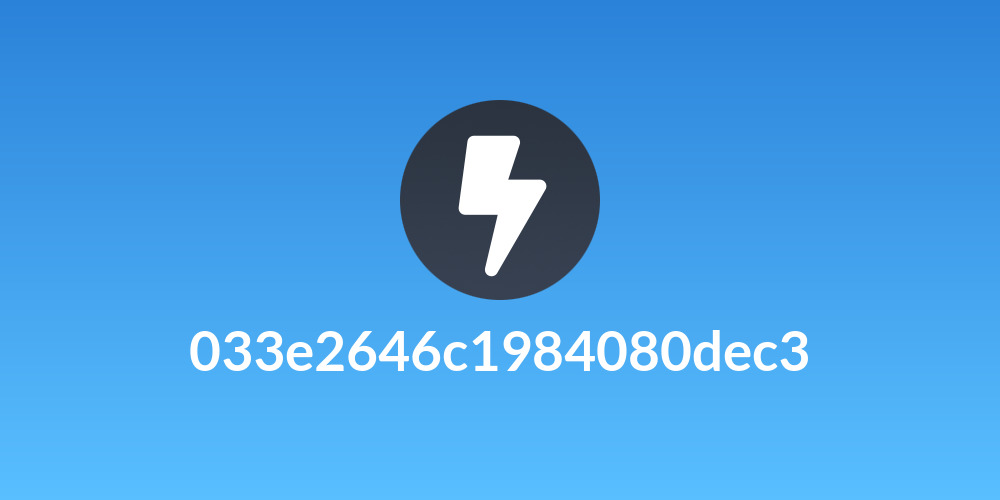 033e2646c1984080dec3