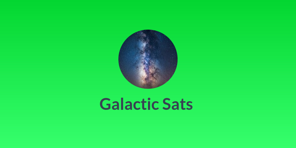 Galactic Sats 🛰️🪐