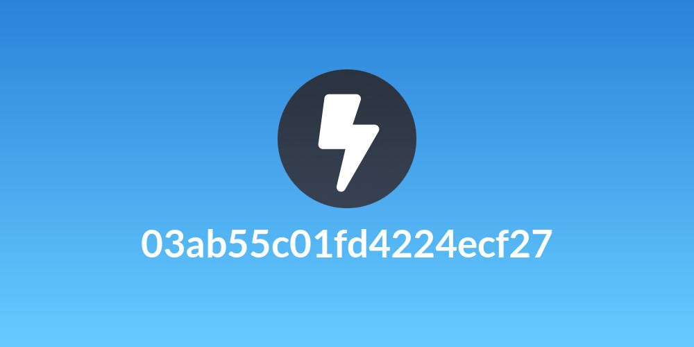 03ab55c01fd4224ecf27