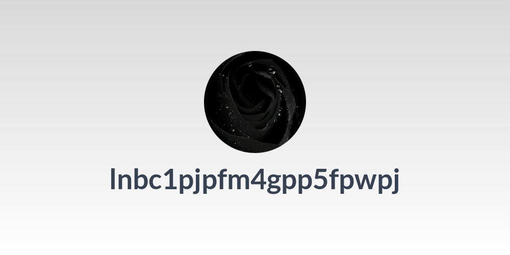 lnbc1pjpfm4gpp5fpwpj