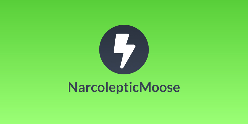 NarcolepticMoose