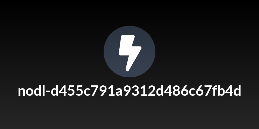 nodl-d455c791a9312d486c67fb4d