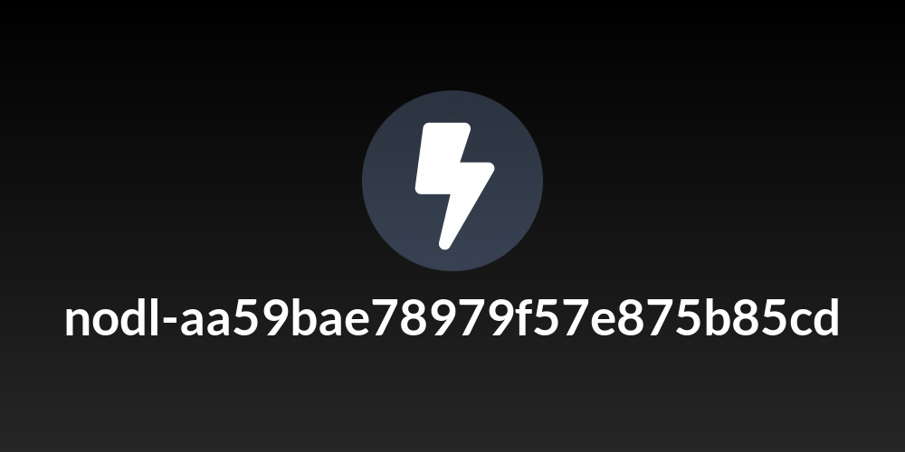 nodl-aa59bae78979f57e875b85cd