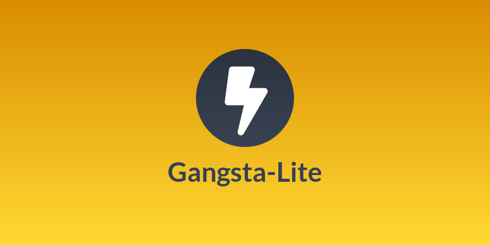 Gangsta-Lite