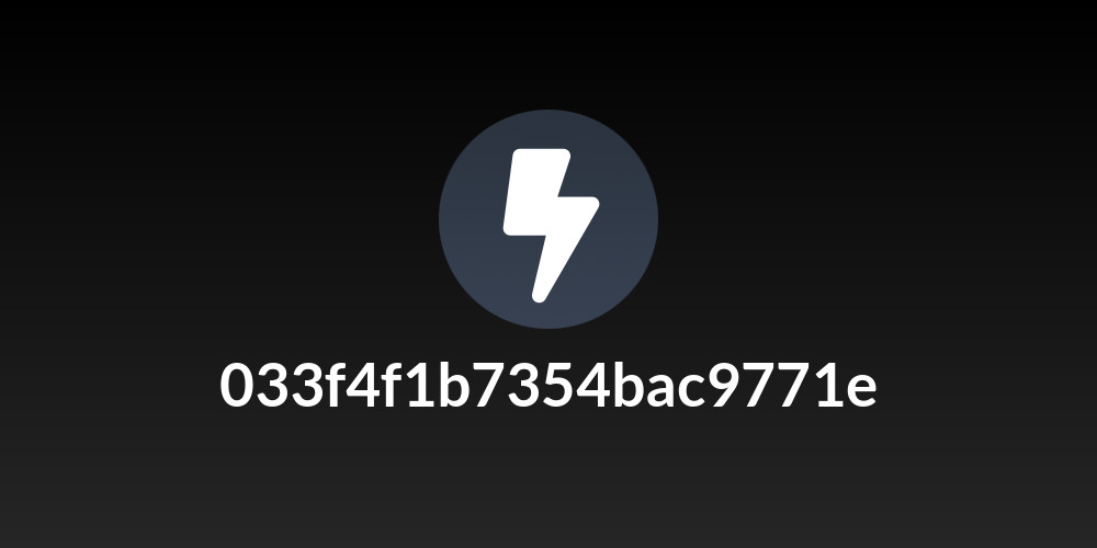 033f4f1b7354bac9771e