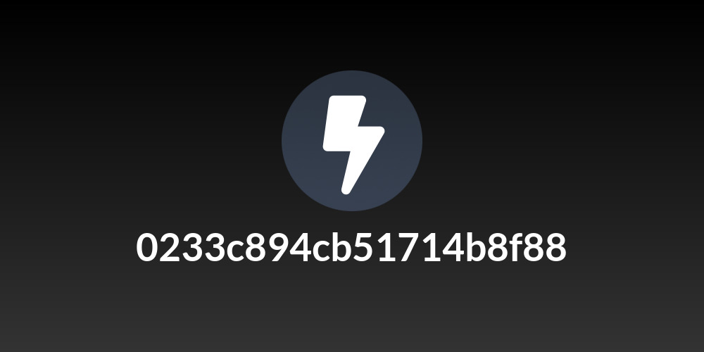 0233c894cb51714b8f88