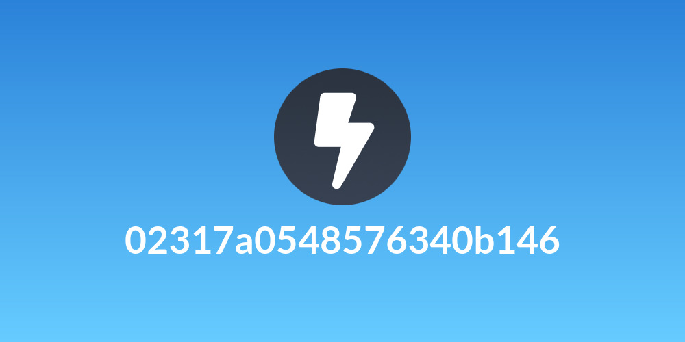 02317a0548576340b146