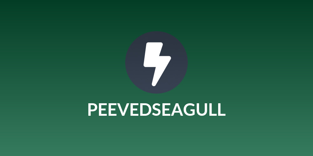 PEEVEDSEAGULL