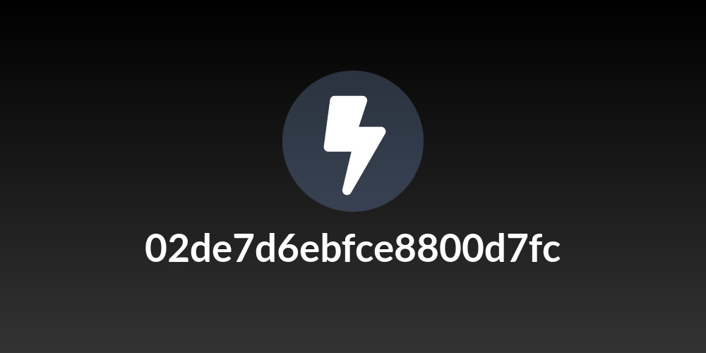 02de7d6ebfce8800d7fc