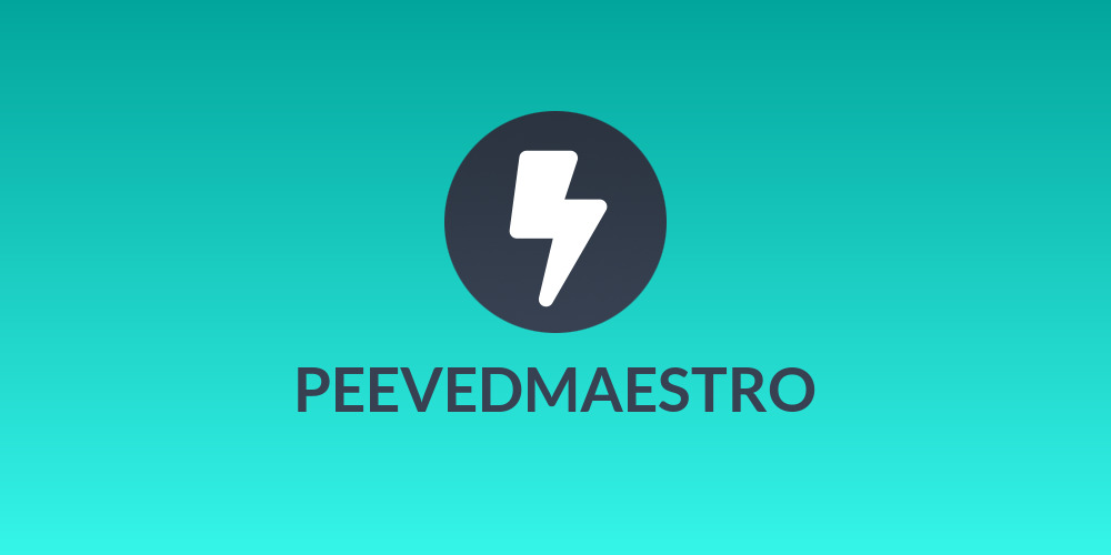 PEEVEDMAESTRO