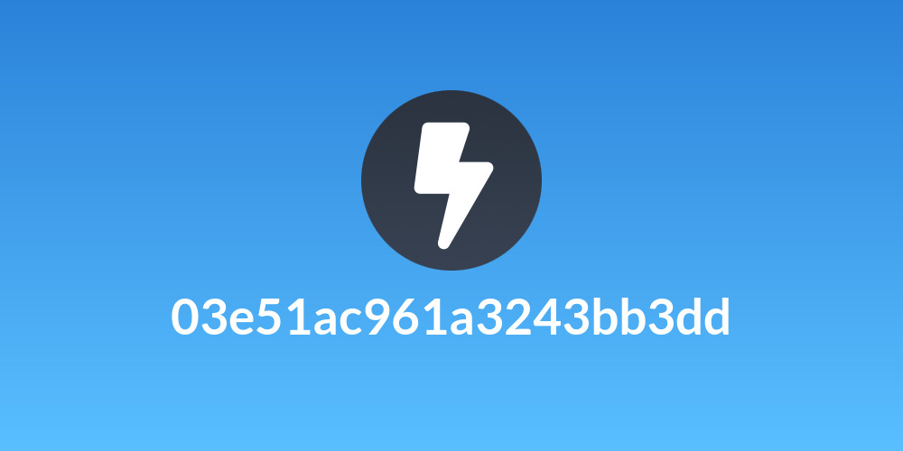 03e51ac961a3243bb3dd