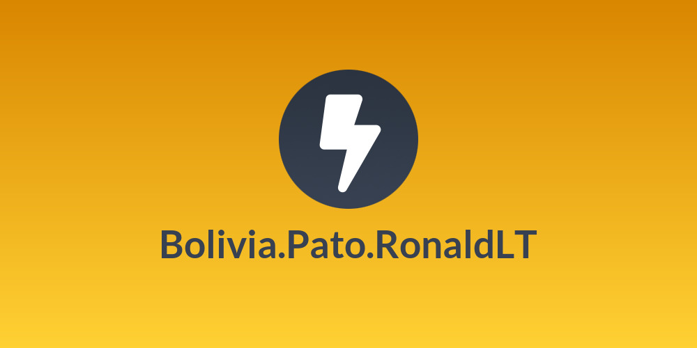 Bolivia.Pato.RonaldLT