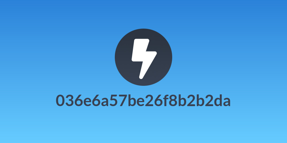 036e6a57be26f8b2b2da
