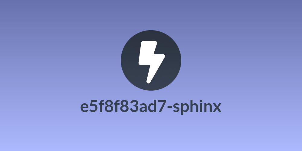 e5f8f83ad7-sphinx
