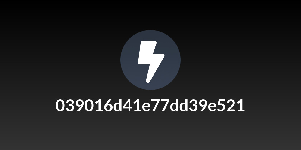 039016d41e77dd39e521
