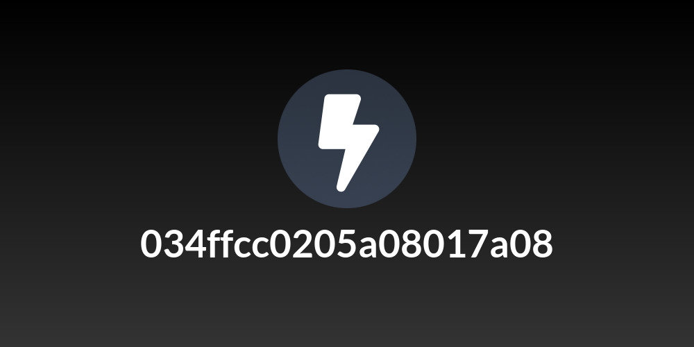 034ffcc0205a08017a08