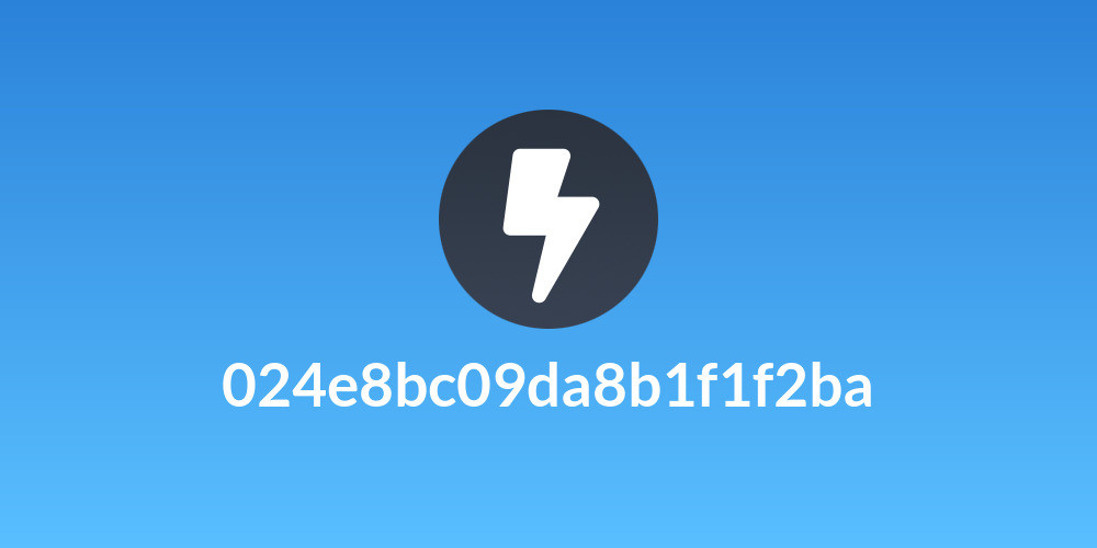 024e8bc09da8b1f1f2ba
