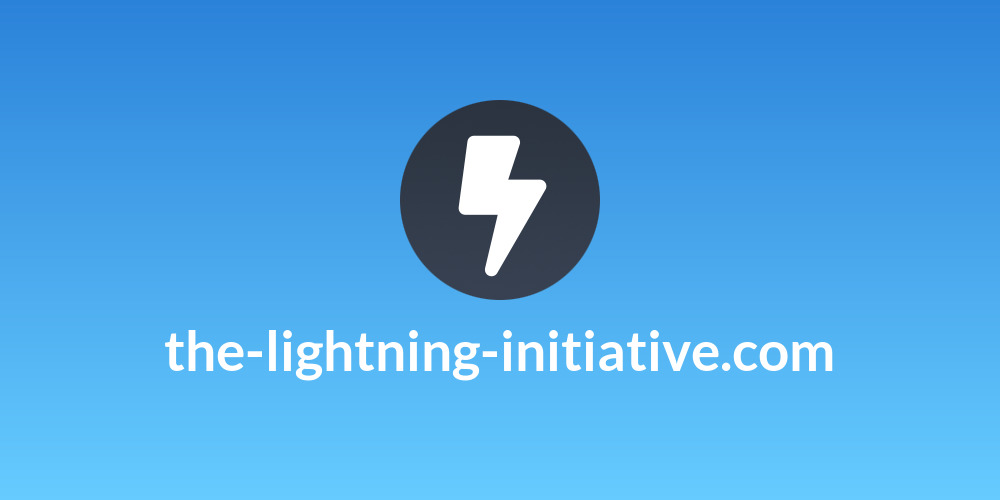 the-lightning-initiative.com