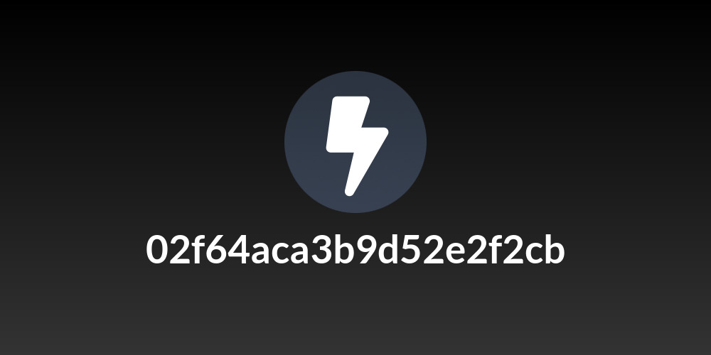 02f64aca3b9d52e2f2cb