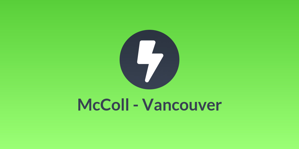 McColl - Vancouver