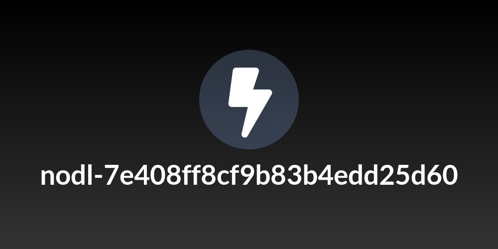 nodl-7e408ff8cf9b83b4edd25d60