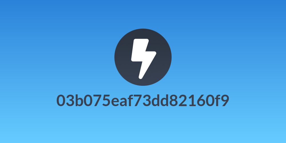 03b075eaf73dd82160f9