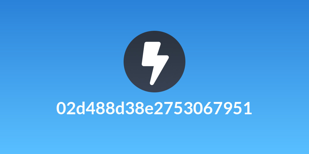 02d488d38e2753067951