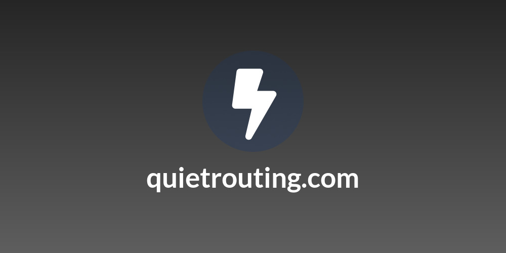 quietrouting.com