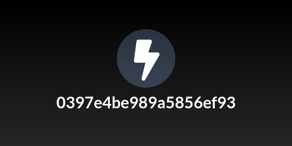 0397e4be989a5856ef93