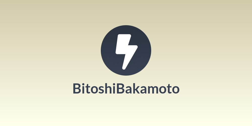 BitoshiBakamoto
