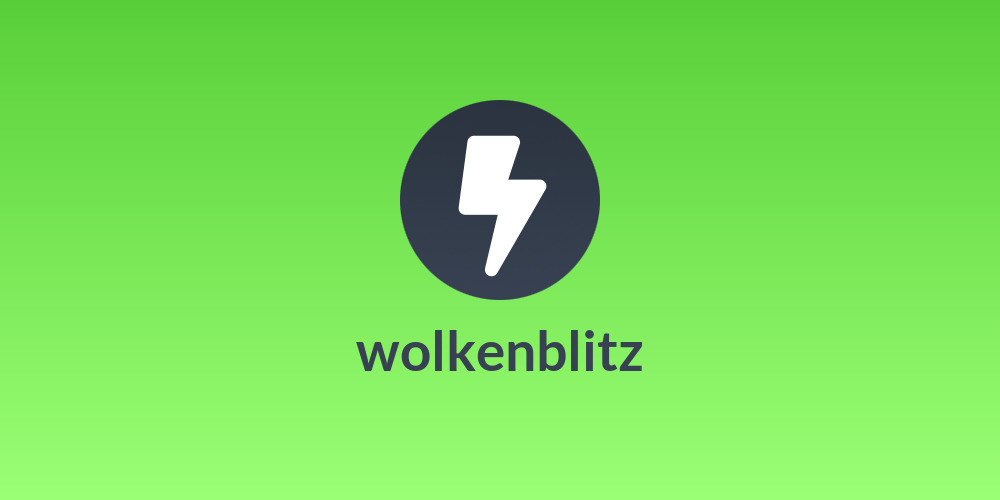 wolkenblitz
