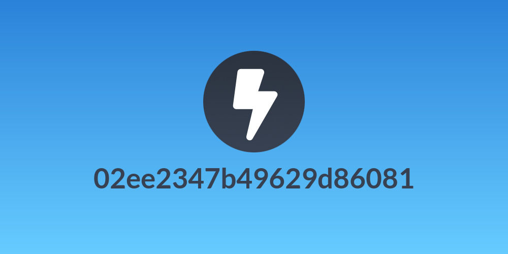 02ee2347b49629d86081