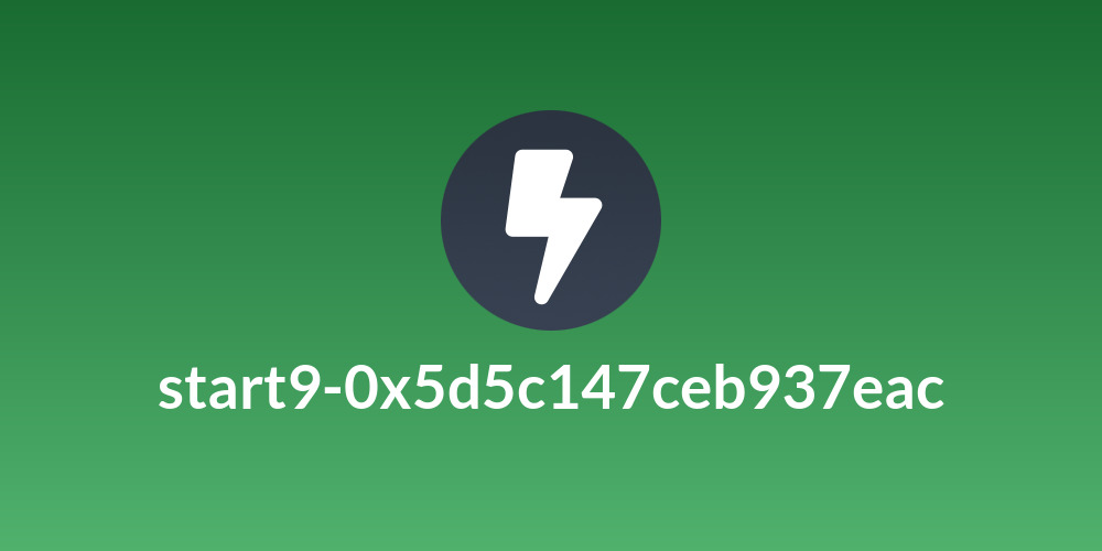 start9-0x5d5c147ceb937eac