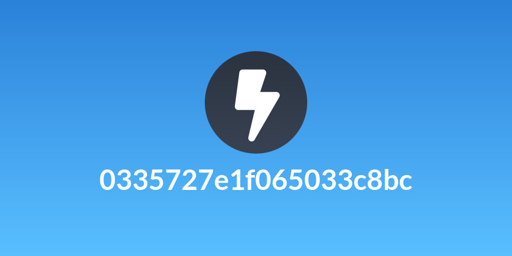 0335727e1f065033c8bc