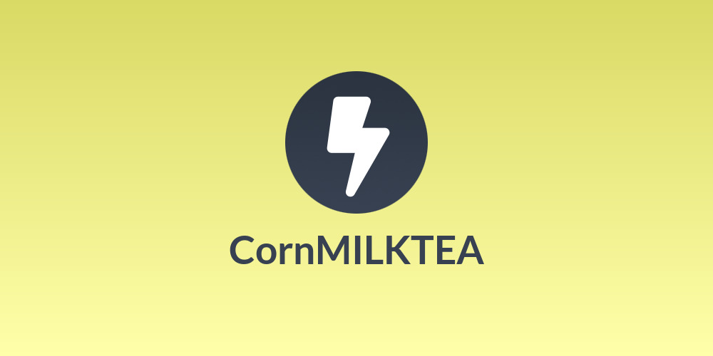 Corn🌽MILKTEA