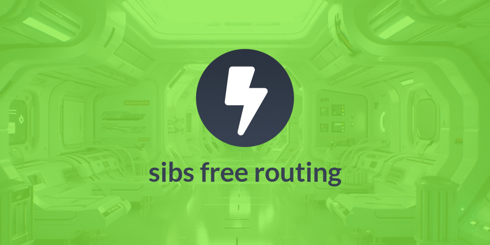 ⚡️sibs free routing⚡️