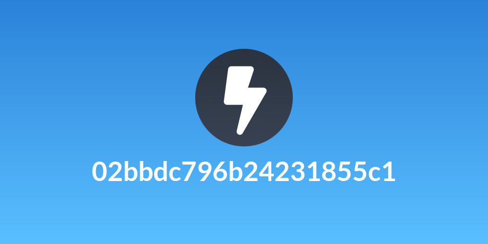 02bbdc796b24231855c1