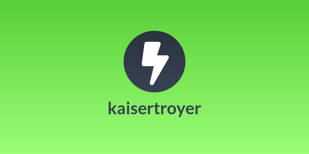kaisertroyer